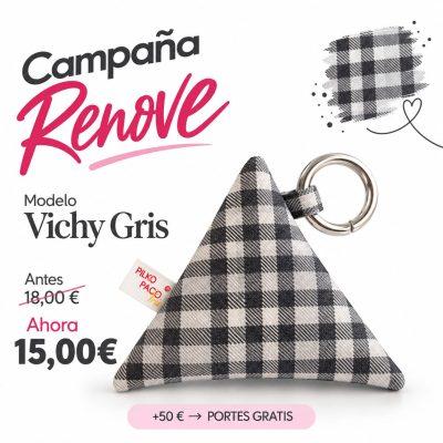 Pilko Paco Tris Vichy Gris