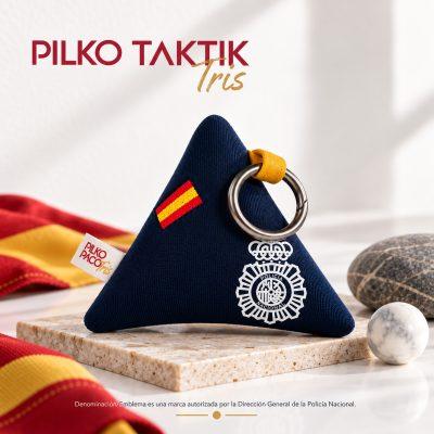 Tris Policía Nacional Blanco