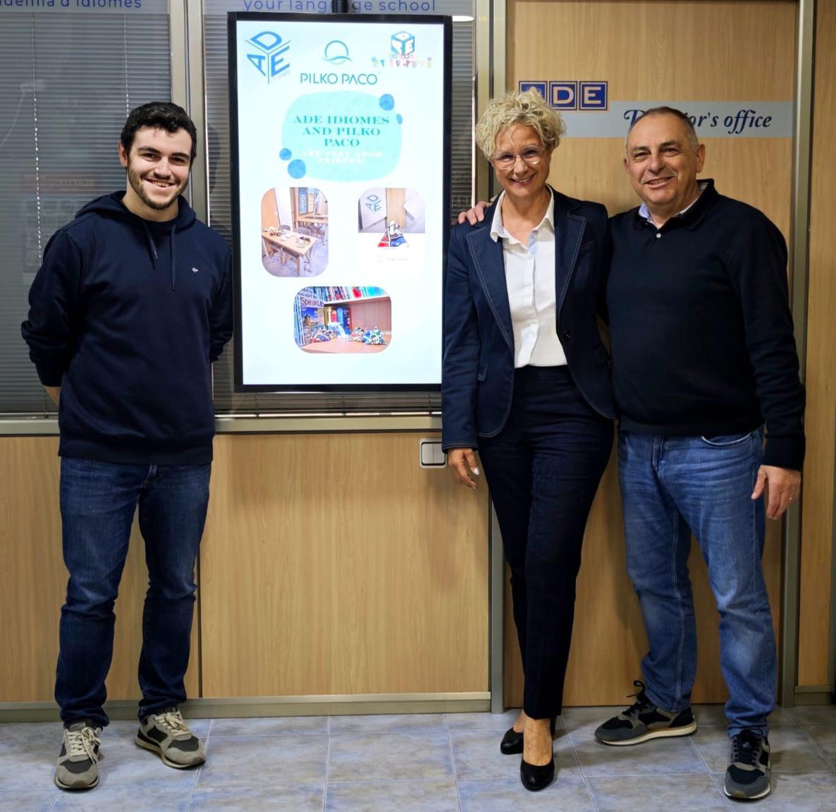 Pilko Paco® vuelve a casa y llega a ADE Idiomes en Vinaròs